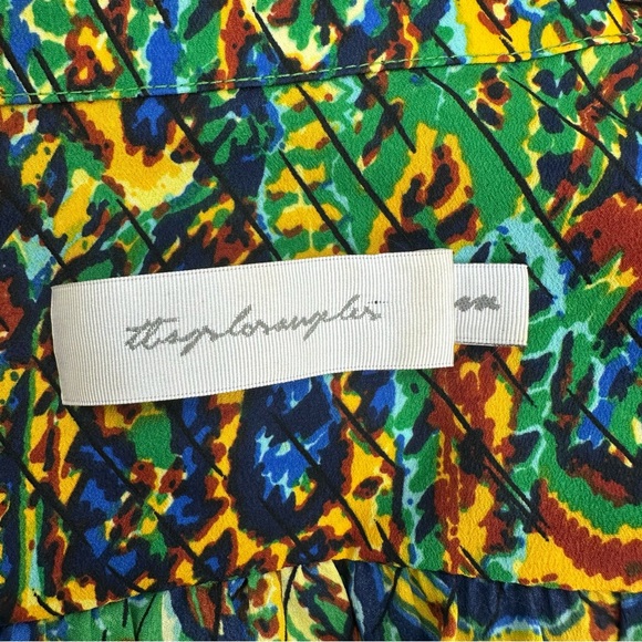 TBAGS LOS ANGELES Sleeves Viscose Tunic Blouse Size M - Picture 10 of 10